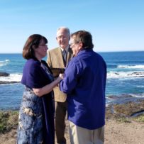 Beach Wedding with Bob and Julie